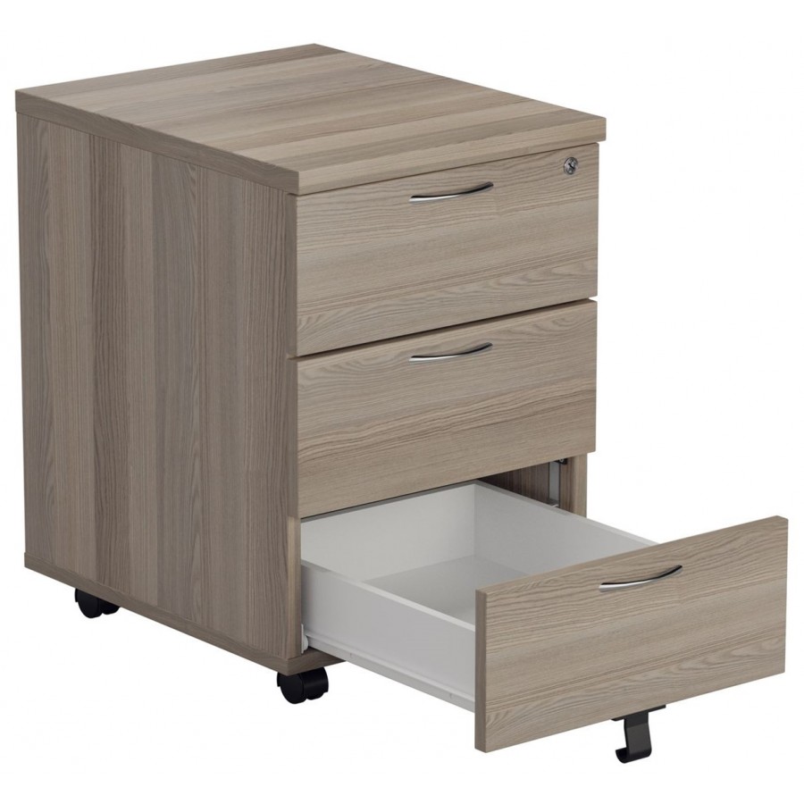 Olton Lockable Mobile Pedestal - 2 or 3 Drawer